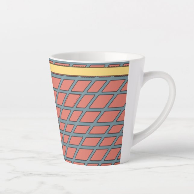 Tasse Latte Musique comique (Droite)