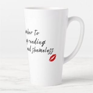 Tasse Latte Musique de lecteur de romance
