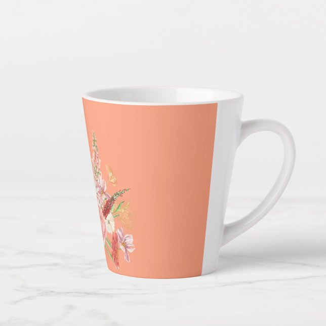 Tasse Latte Musique en latte (Droite)