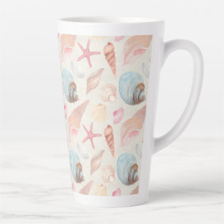 Tasse Latte Musique Sea Shells