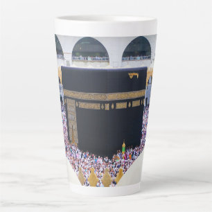 Tasse Latte Musulman Hajj Moubarak Sainte Kaaba Mecque Arabie 