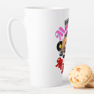Tasse Latte My Ride : Mon Vibe