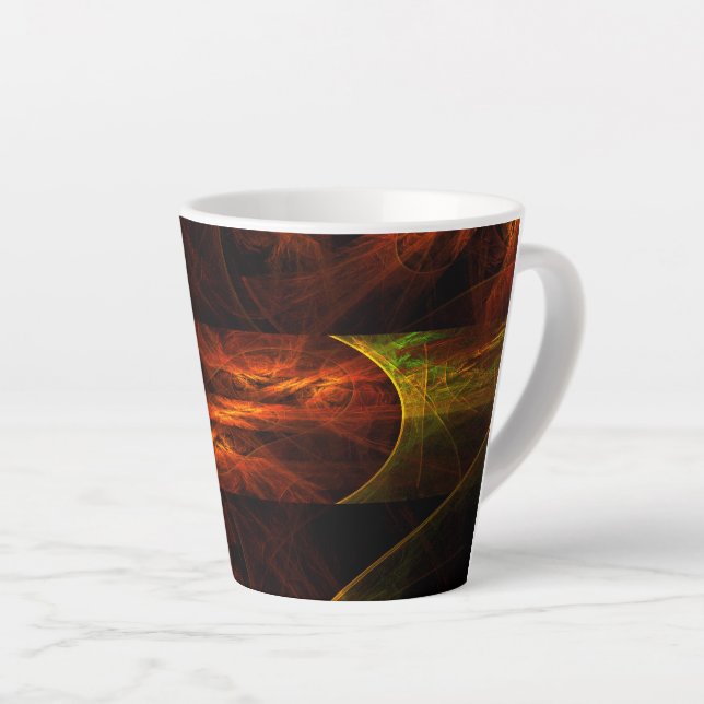 Tasse Latte Mystique Jungle (Angle droit)
