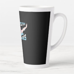 Tasse Latte Nager Tous Les Athlètes Ne Portent Pas De Chaussur