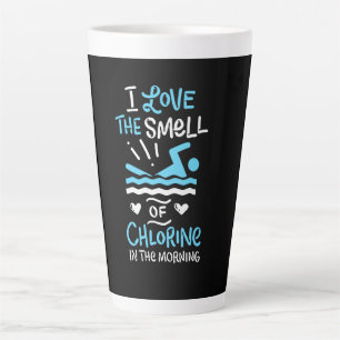 Tasse Latte Nageur Nage Sport Cadeau