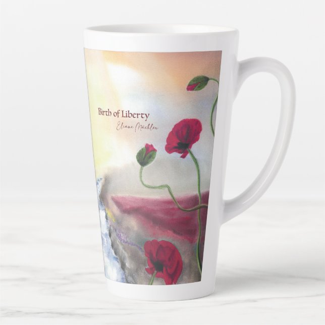 Tasse Latte Naissance de la Liberté (Droite)