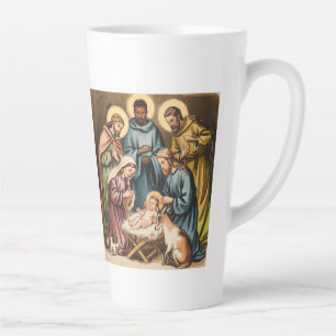 Tasse Latte Nativité naissance de jésus