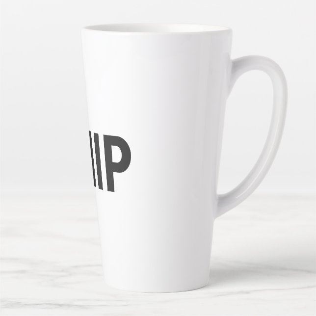 Tasse Latte navire (Droite)