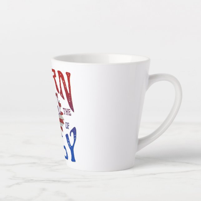 TASSE LATTE NÉ SUR LE 4 JUILLET (Droite)