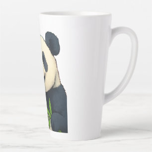 Tasse Latte Ne t'inquiète pas, mange du bambou – Art Panda