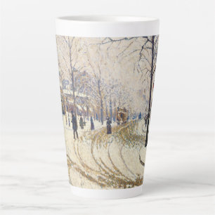 Tasse Latte Neige, boulevard de Clichy, Paris de Paul Signac