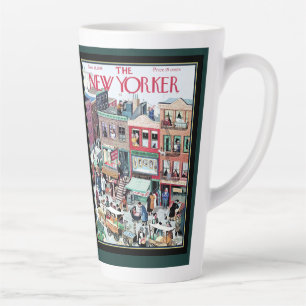 Tasse Latte New Yorker Vintage Quotidien La vie à New York