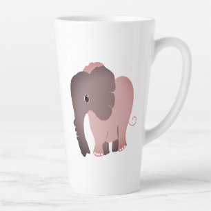 Tasse Latte Nice Eléphant