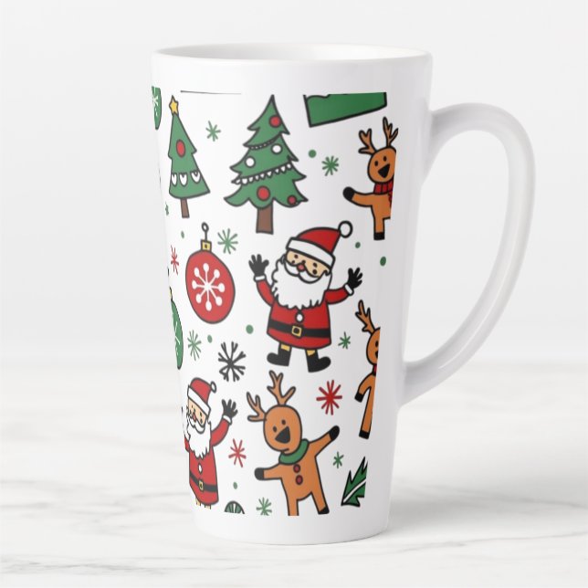Tasse Latte Noël (Droite)