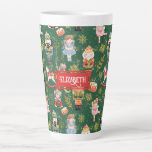 Tasse Latte Nom des personnages de ballet Casse-noisette festi