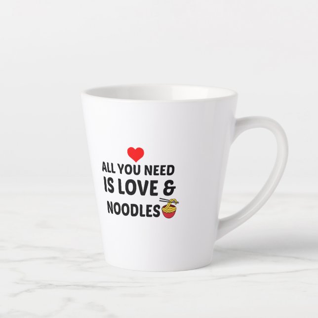 TASSE LATTE NOODLES ET AMOUR (Droite)