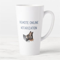 Notarification en ligne à distance | 17 oz | Latte
