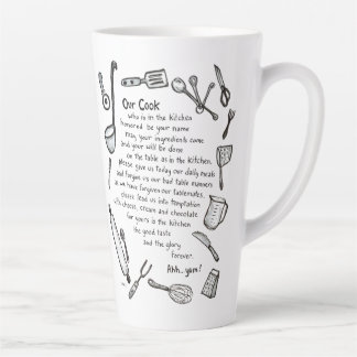 Tasse Latte Notre Coupe de Cuisinier