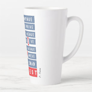 Tasse Latte Notre UNITÉ D'AZUREST dans notre UNITÉ Communaut