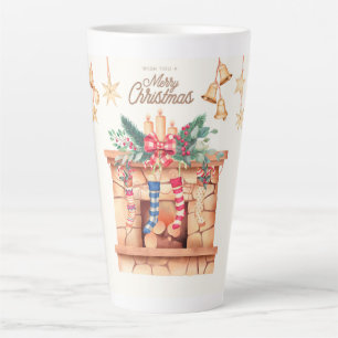 Tasse Latte Nous vous souhaitons un joyeux Noël