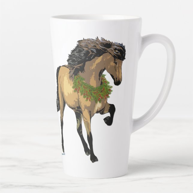 Tasse Latte Nouvelle Noël (Droite)