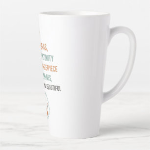 Tasse Latte Nouvelle toile aube