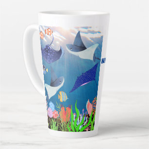 TASSE LATTE NOUVELLE-ZÉLANDE MEILLEUR PAPA APPRÉCIATION CADEAU