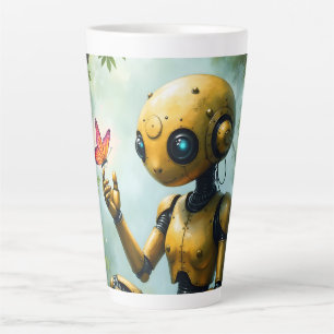 Tasse Latte Nox Trouve la Merveille,Le Premier Papillon d'un R