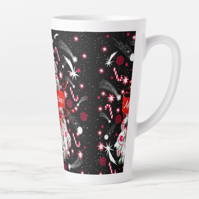 Tasse Latte Nuit étoilée (Droite)