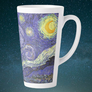 Tasse Latte Nuit étoilée par Vincent van Gogh