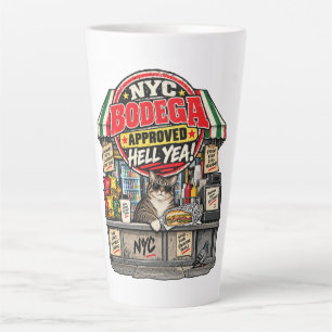 Tasse Latte NYC Bodega Approuvé Carrément