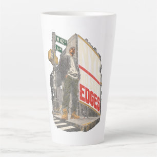 Tasse Latte NYC Pas de contours doux