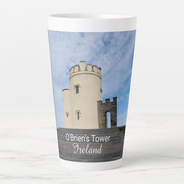 Tasse Latte O'Brien's Tower Ireland Souvenir (Devant)
