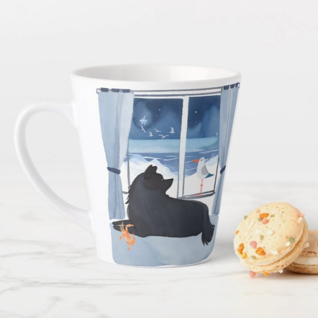 Tasse Latte OCÉANS LULLABY Lapphund (Créateur téléchargé)