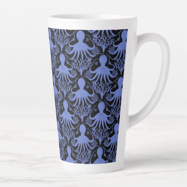 Tasse Latte Octopus (Droite)