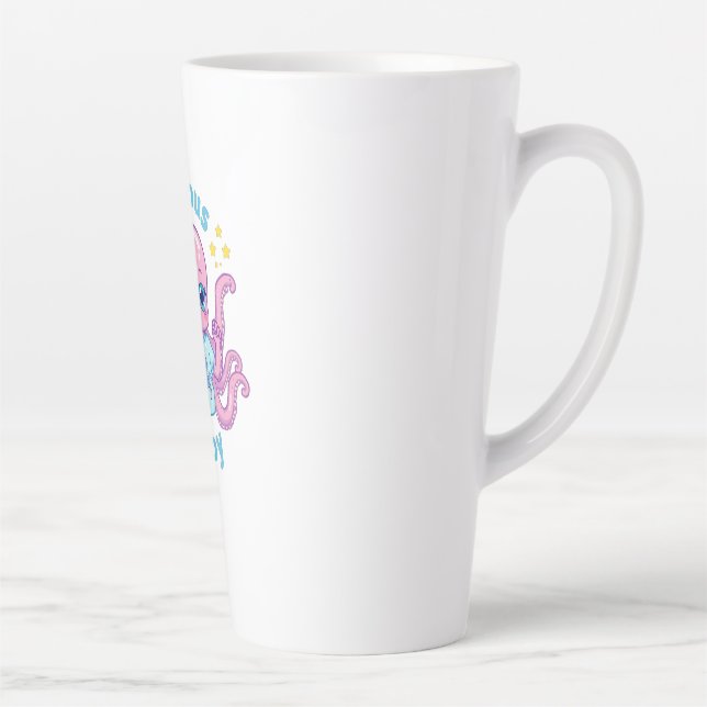 Tasse latte Octopus Baby  (Droite)