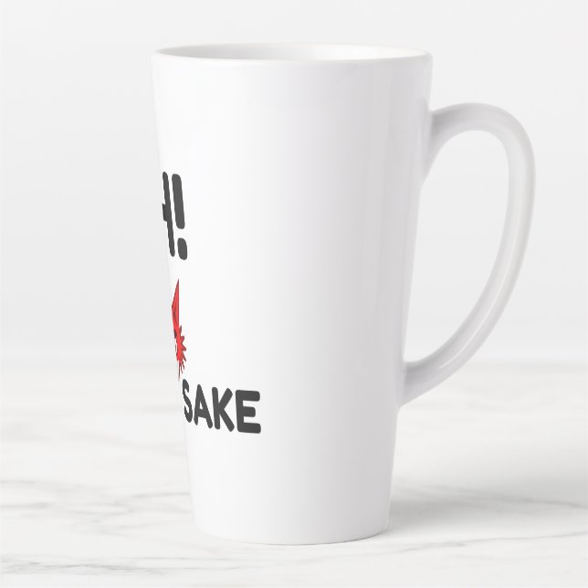 Tasse Latte Oh For Fox Sake (Droite)