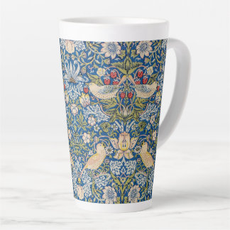 Tasse Latte Oiseau Art Nouveau Design