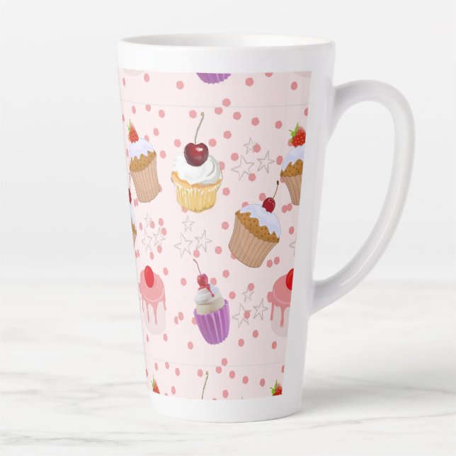 Tasse Latte OK, si vous aimez le gâteau, vous aimerez le motif (Droite)