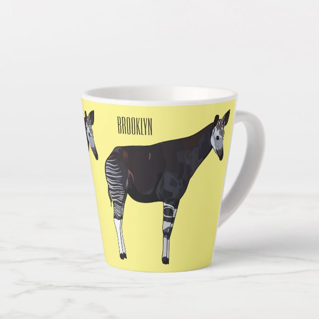 Tasse Latte Okapi (Angle droit)