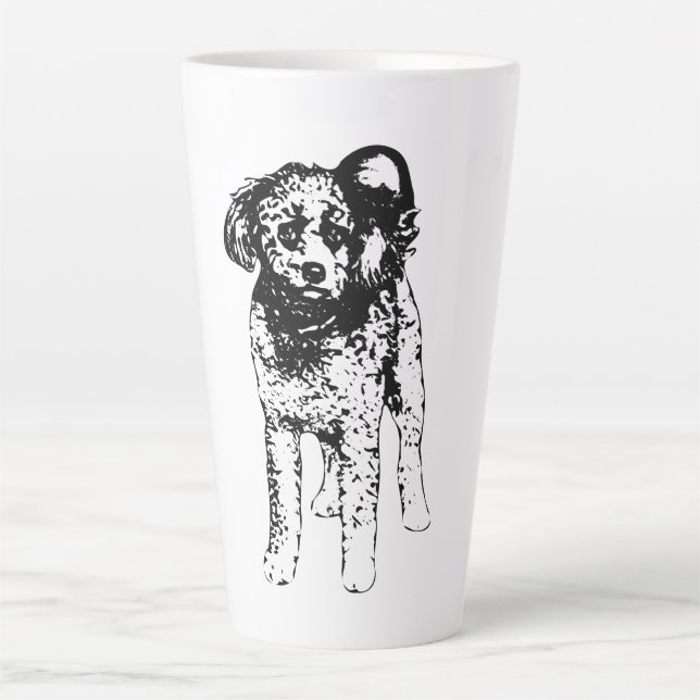 Tasse Latte Ombre Matin Paix (Devant)