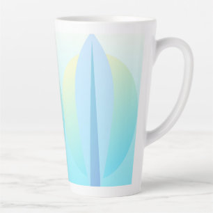 Tasse Latte Ombre Surf Été