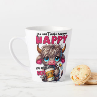 Tasse Latte On ne peut pas rendre tout le monde heureux, on n'