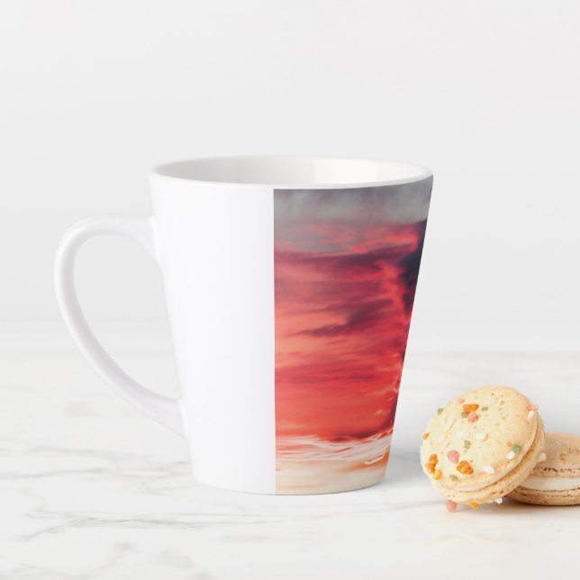 Tasse Latte onde fine (En situation)