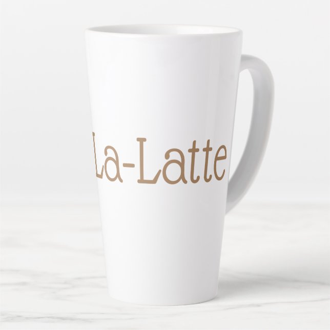Tasse Latte Ooh La Latte (Angle droit)