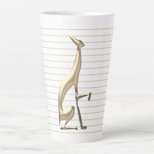 Tasse Latte Or Moderne