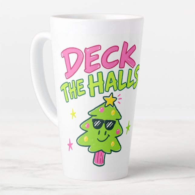 Tasse Latte orner les salles (Angle gauche)