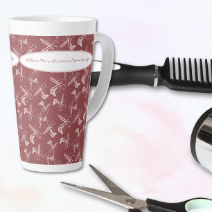 Tasse Latte Où les rêves de cheveux viennent à la vie Votre sa
