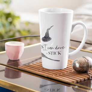 Tasse Latte Oui Je Peux Conduire Un Plaisir À Bâtons   Bonne H