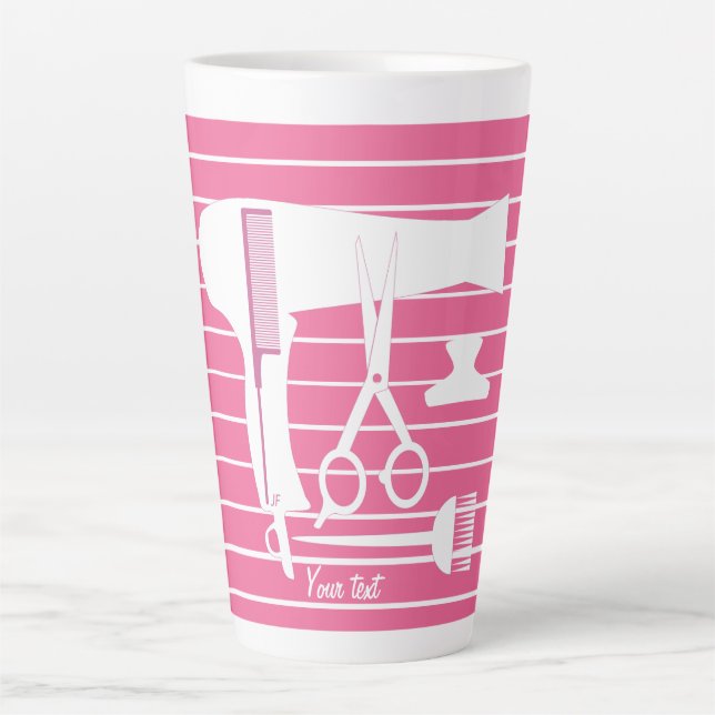 Tasse Latte Outils de coiffure (Devant)